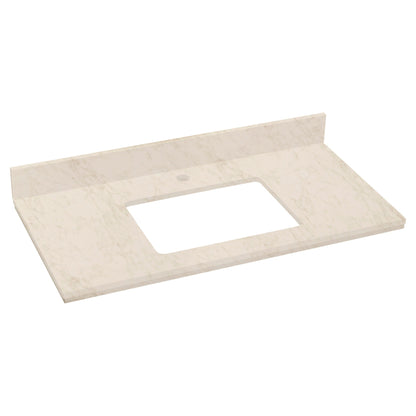 American Imaginations AI-578 36" Beige Rectangular Countertop Transitional Stone Top