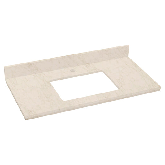 American Imaginations AI-578 36" Beige Rectangular Countertop Transitional Stone Top