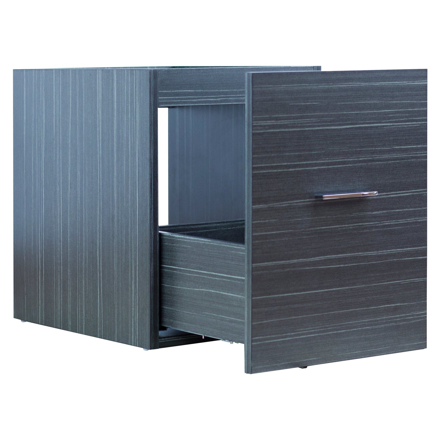 American Imaginations AI-738 38" Dawn Grey Rectangular Wall Mount Modern Vanity Set