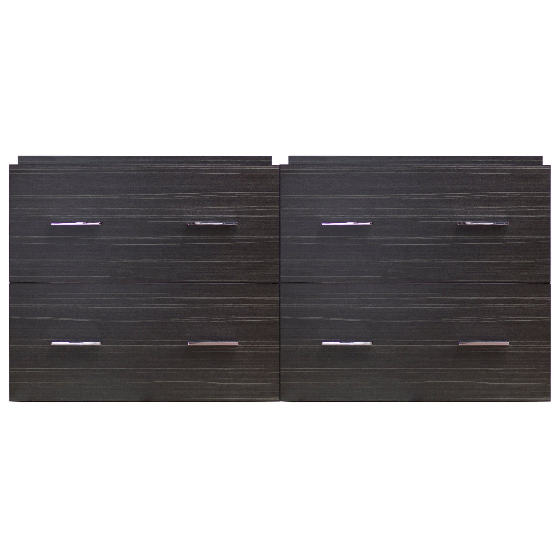 American Imaginations AI-756 47" Dawn Grey Rectangular Wall Mount Modern Vanity Base Set