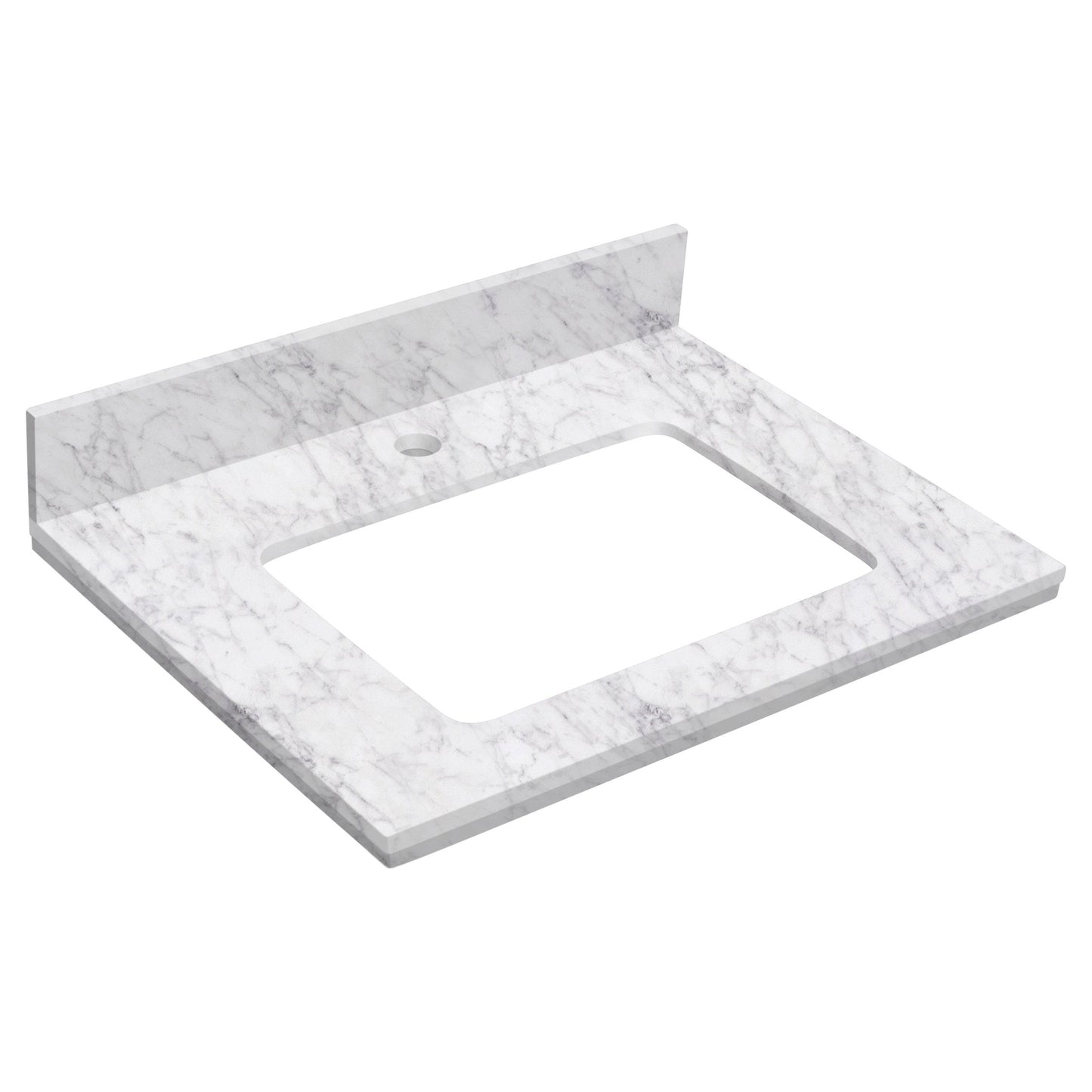 American Imaginations AI-8360 24" Dawn Grey Rectangular Wall Mount Modern Vanity Set
