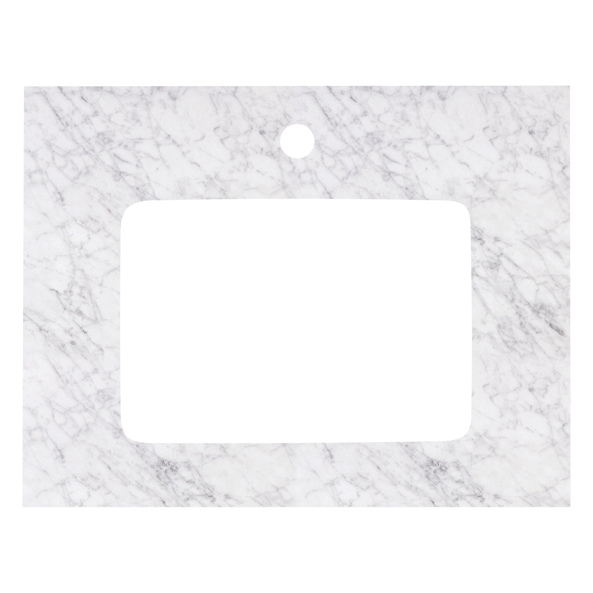 American Imaginations AI-8360 24" Dawn Grey Rectangular Wall Mount Modern Vanity Set