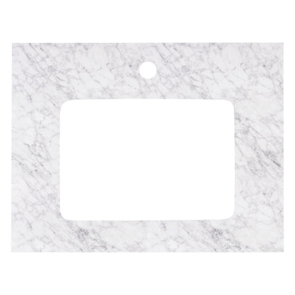 American Imaginations AI-8360 24" Dawn Grey Rectangular Wall Mount Modern Vanity Set