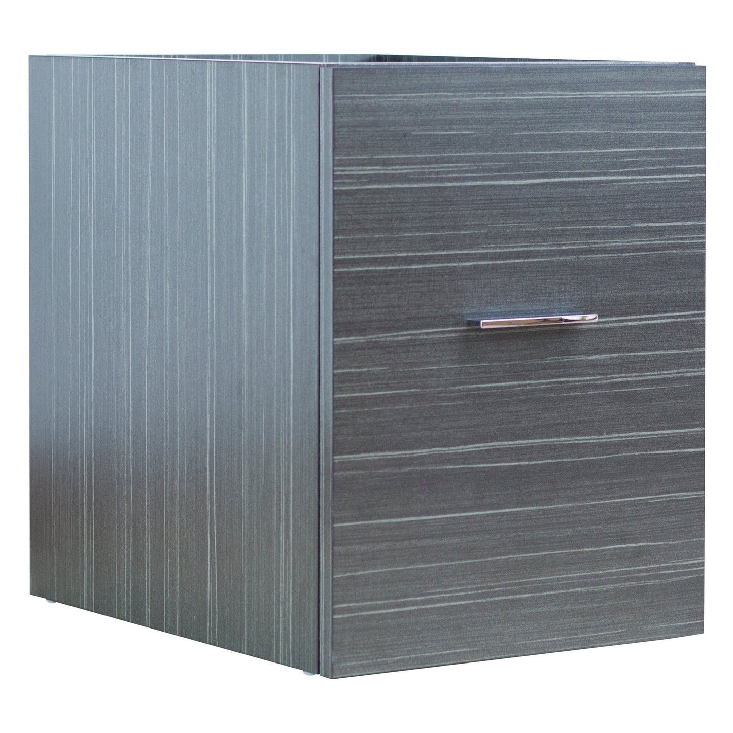 American Imaginations AI-8458 38" Dawn Grey Rectangular Wall Mount Modern Vanity Set