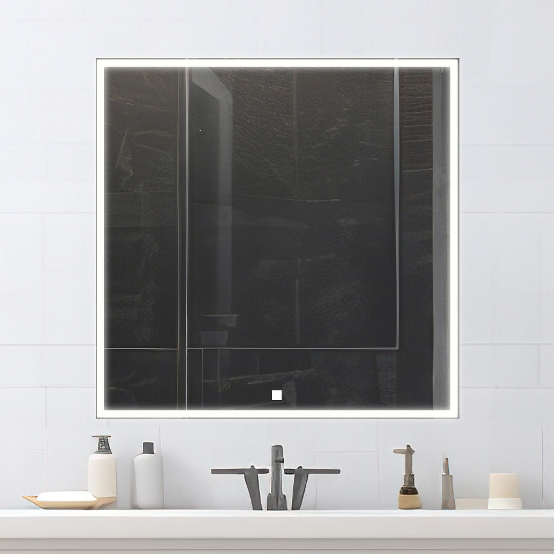 Aquadom Edge 30" x 32" LED Lighted Mirror