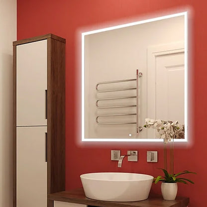 Aquadom Edge 36" x 32" LED Lighted Mirror