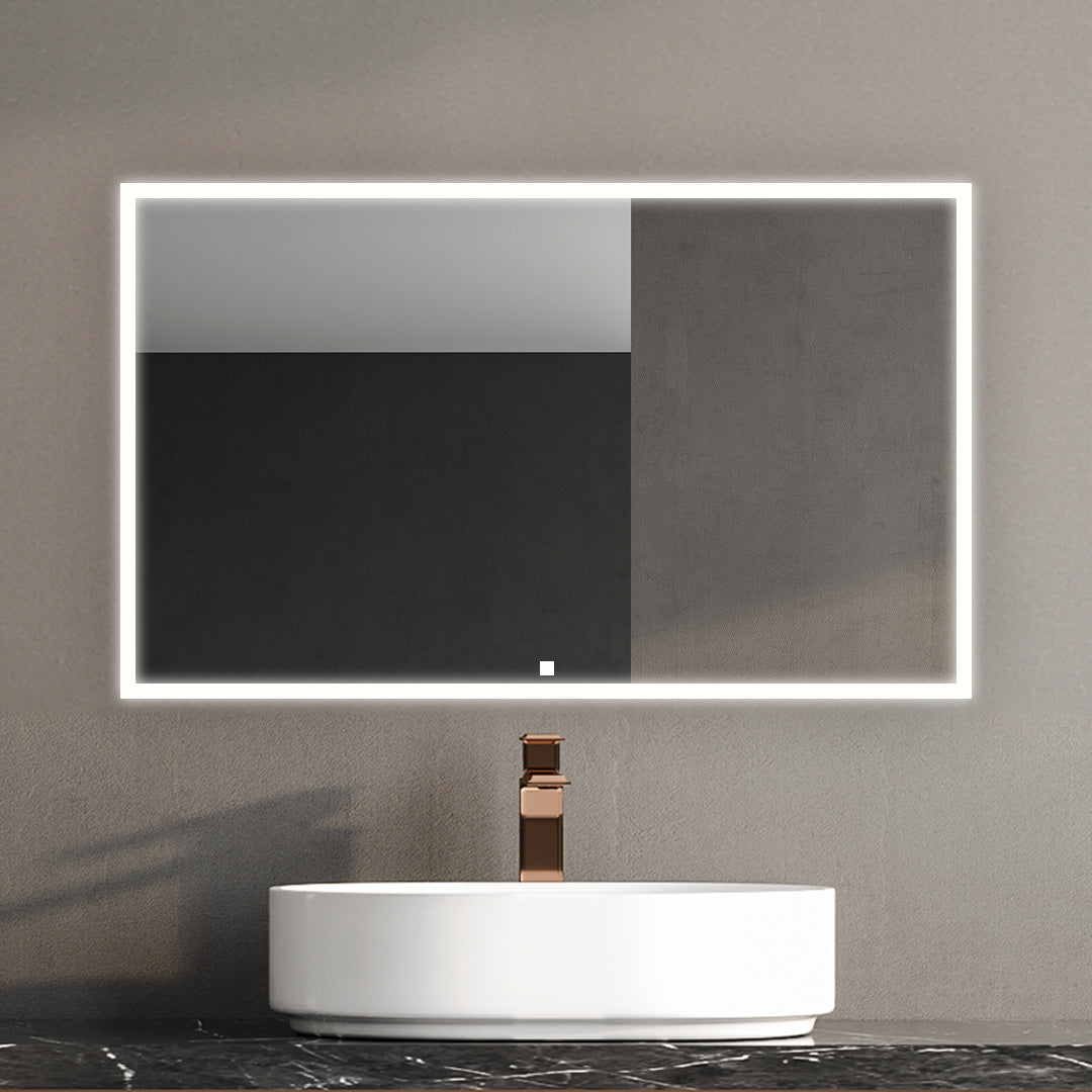 Aquadom Edge 40" x 32" LED Lighted Mirror