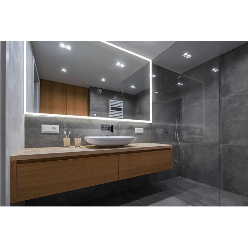 Aquadom Edge 40" x 32" LED Lighted Mirror