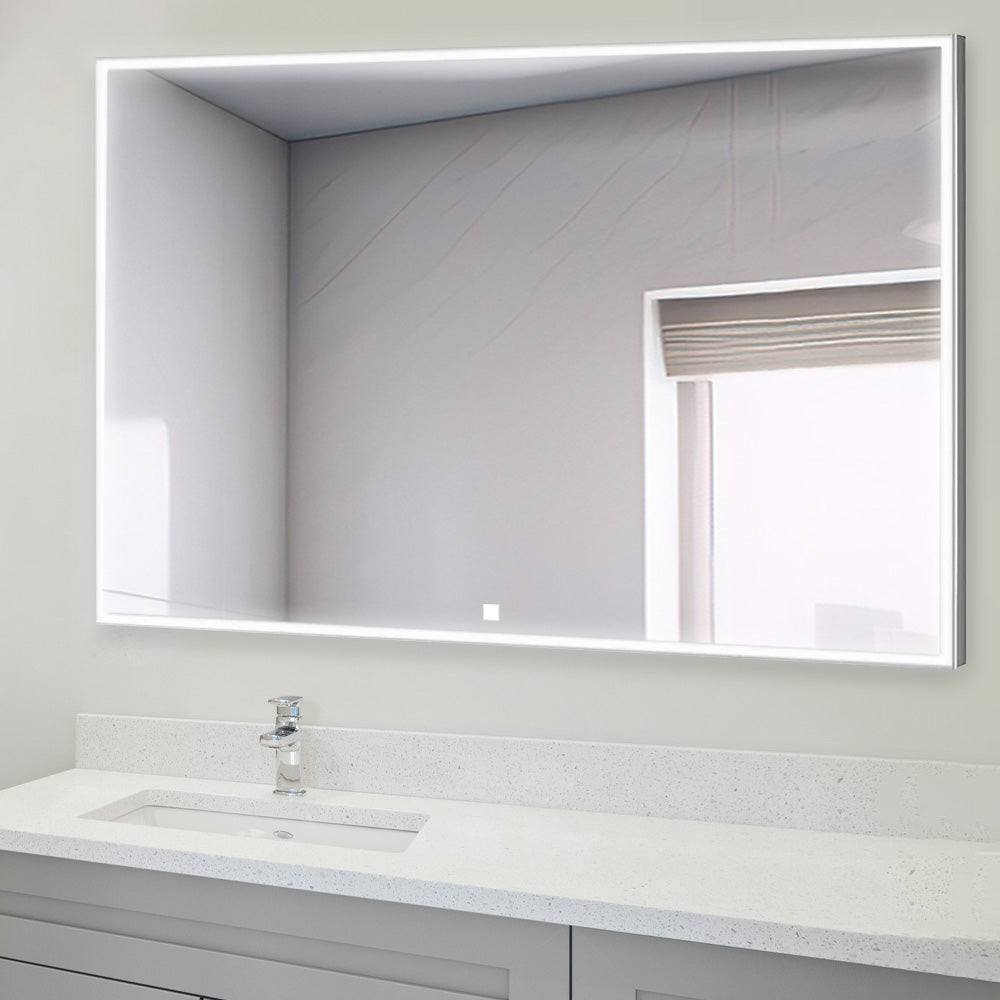 Aquadom Edge 40" x 32" LED Lighted Mirror