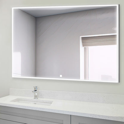 Aquadom Edge 40" x 32" LED Lighted Mirror