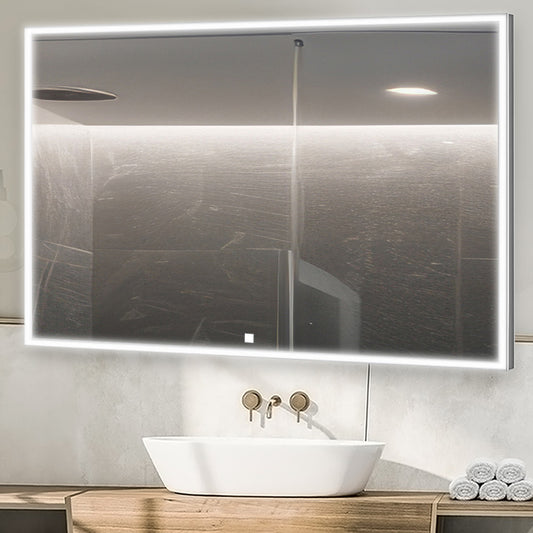 Aquadom Edge 48" x 32" LED Lighted Mirror