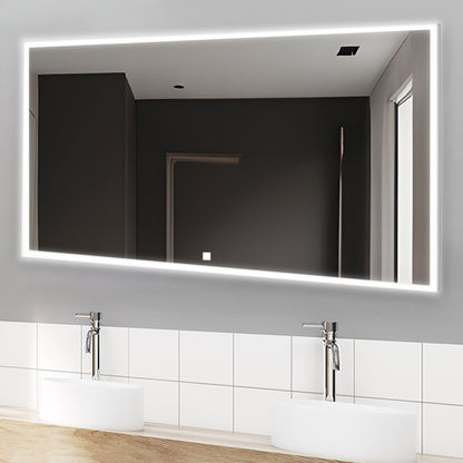 Aquadom Edge 60" x 32" LED Lighted Mirror
