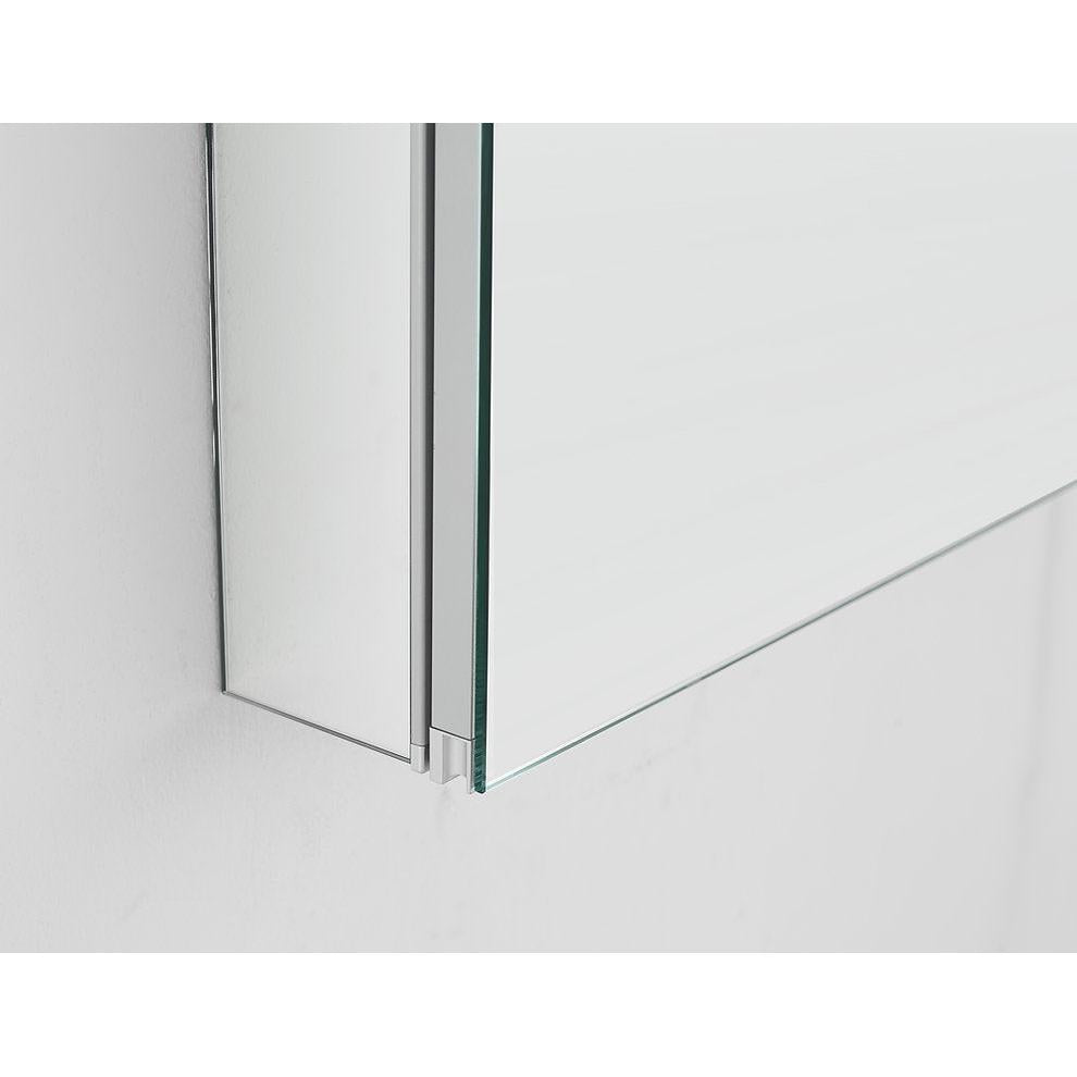 Aquadom Royale 36" x 36" Square Double-Door Recessed or Surface Mount Medicine Cabinet