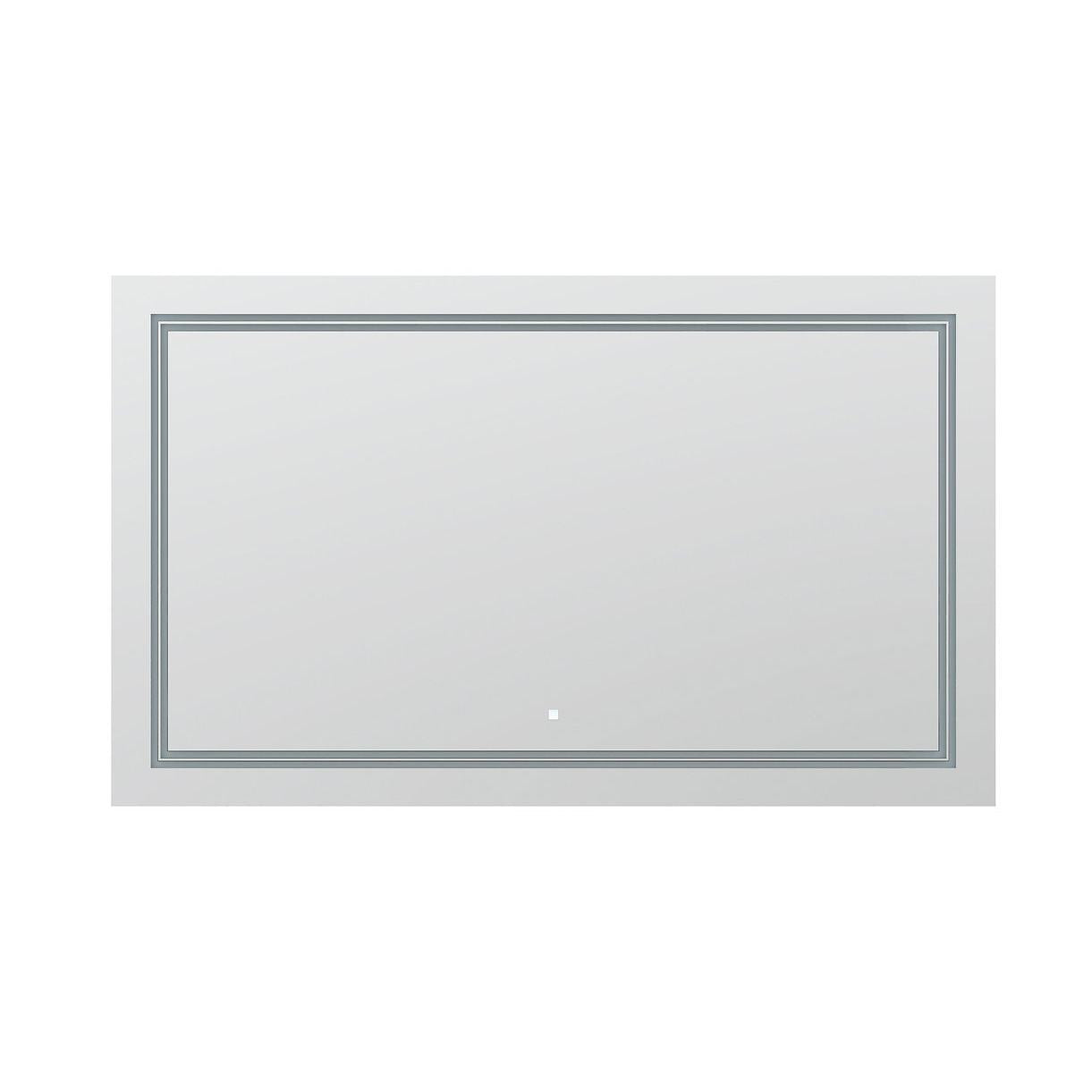 Aquadom SOHO 96" x 36" Rectangle Ultra-Slim Frame LED Lighted Bathroom Mirror With Defogger