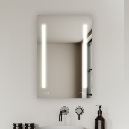 Aquadom Signature Royale 24" x 36" Rectangle Right Hinged Medicine Cabinet With Lighting, Defogger, Integrated LED 3X Magnifying Mirror And Electrical Outlet with USB