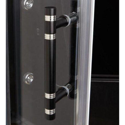 Athena 47" x 35" x 89" 1-Person 6-Jet Framed Rectangular Steam Shower With Right Handed Hinged Door