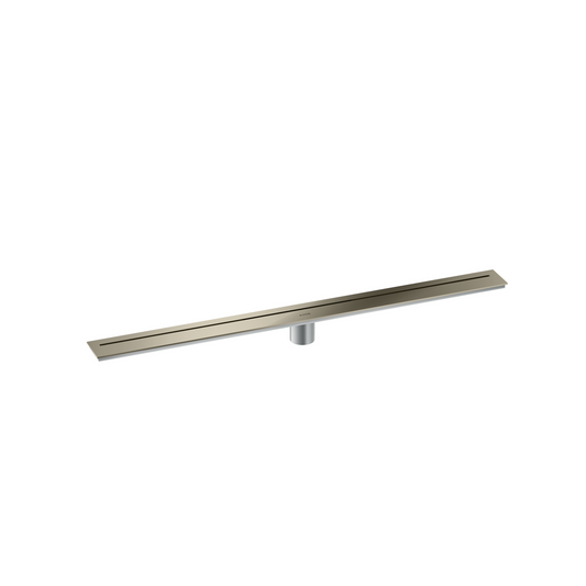 Axor 36" Stainless Steel Floor Installation Polished Nickel Drain