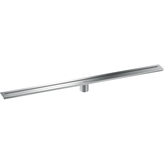 Axor 39" Stainless Steel Floor Installation Chrome Drain