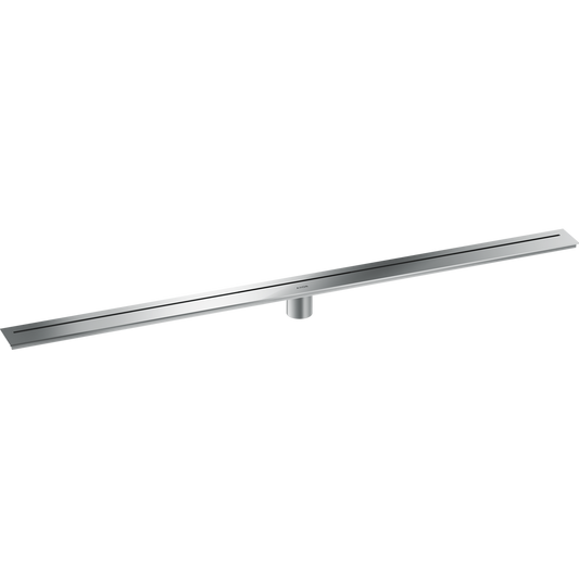 Axor 47" Stainless Steel Floor Installation Chrome Drain