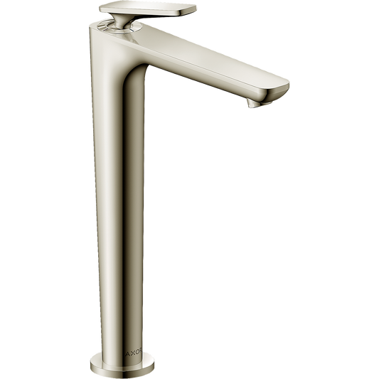 Axor Citterio C 1.2 GPM Single Hole Lever Handle Polished Nickel Faucet Without CoolStart and Pop-Up Drain