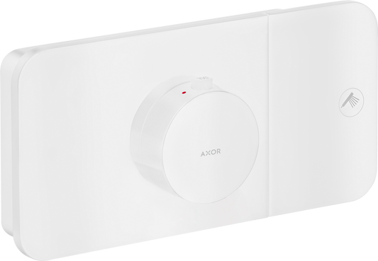 Axor One 1-Function Matte White Thermostatic Module Trim