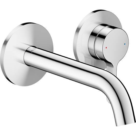 Axor One 1.2 GPM 160 Single Lever Handle Chrome Wall Mounted Faucet