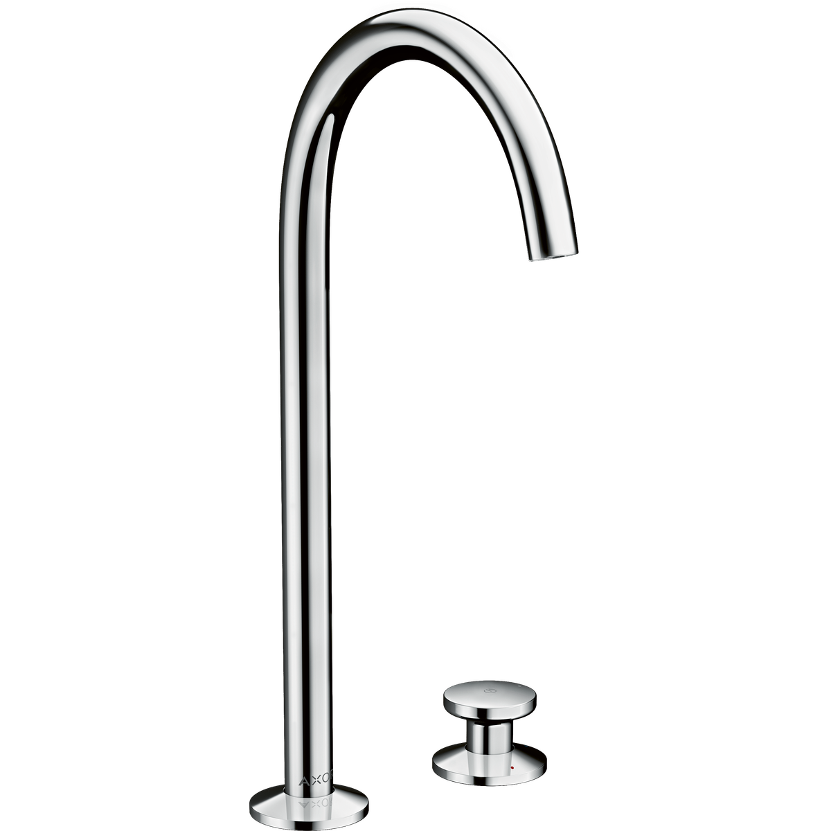 Axor One 1.2 GPM 260 2-Hole Single Handle Chrome Faucet Without Pop-Up Drain