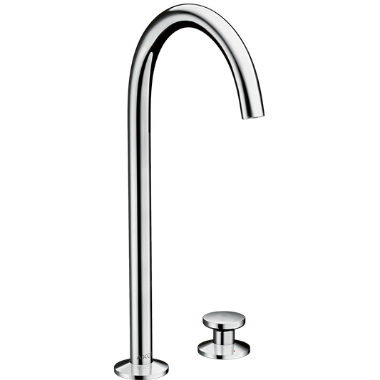 Axor One 1.2 GPM 260 2-Hole Single Handle Chrome Faucet Without Pop-Up Drain