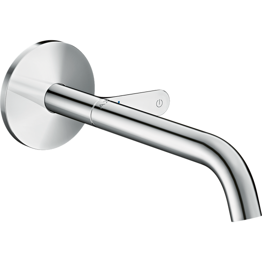 Axor One 1.2 GPM Single-Handle Select Push-Button On/Off Control Chrome Wall Mounted Faucet