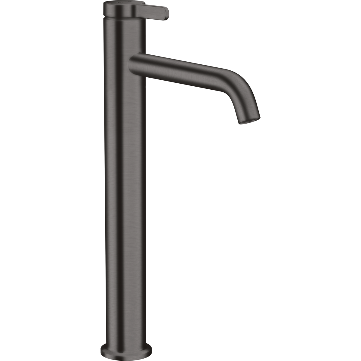 Axor One 1.2 GPM Single Hole Lever Handle Brushed Black Chrome Faucet