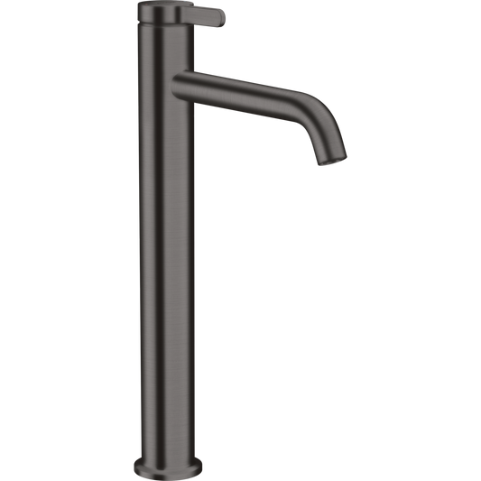 Axor One 1.2 GPM Single Hole Lever Handle Brushed Black Chrome Faucet