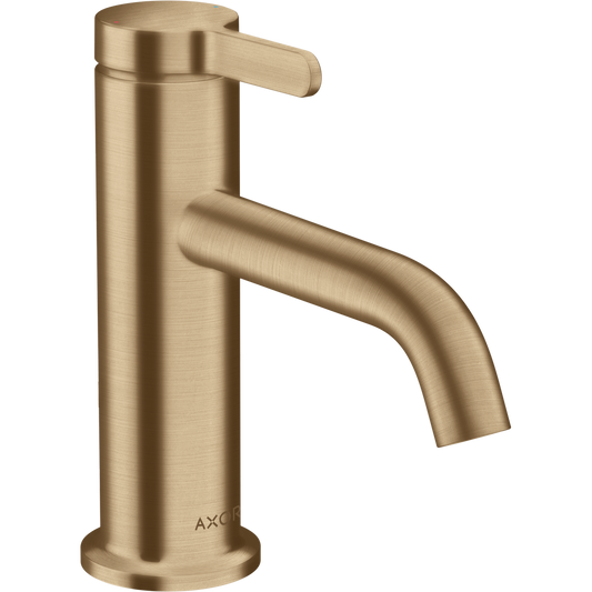 Axor One 1.2 GPM Single Hole Lever Handle Brushed Bronze Faucet
