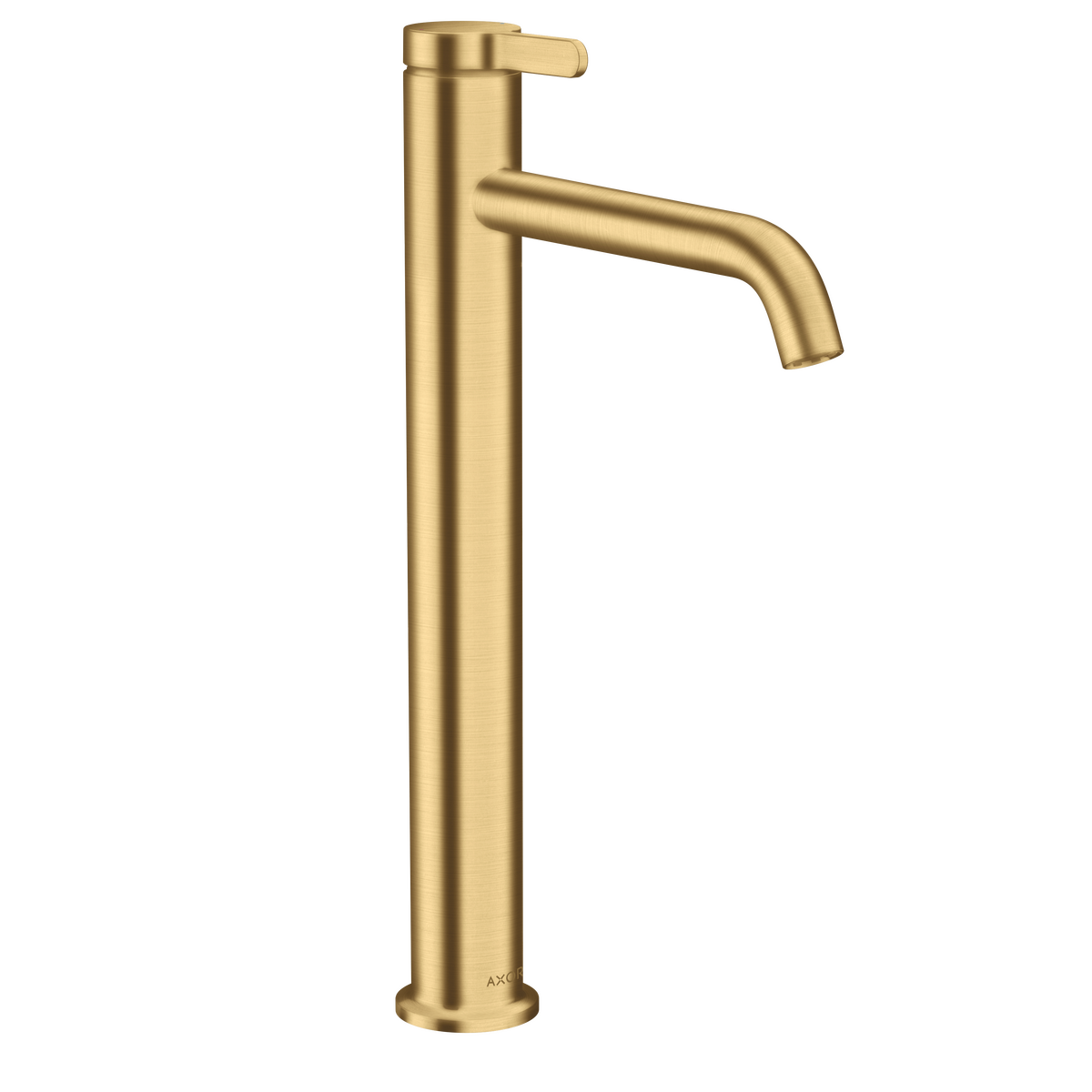 Axor One 1.2 GPM Single Hole Lever Handle Brushed Gold Optic Faucet