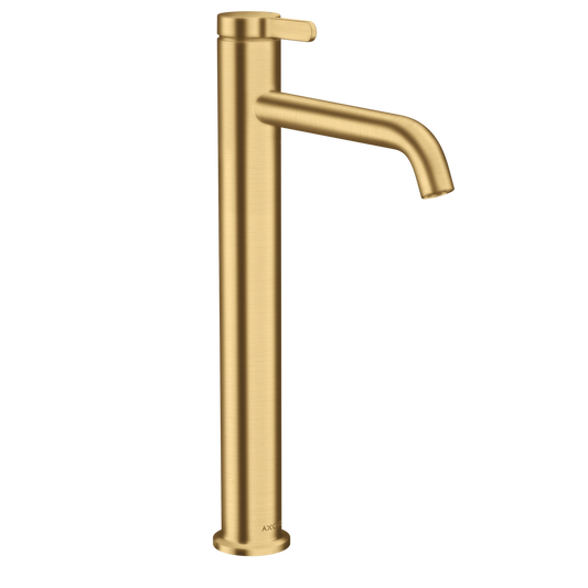 Axor One 1.2 GPM Single Hole Lever Handle Brushed Gold Optic Faucet