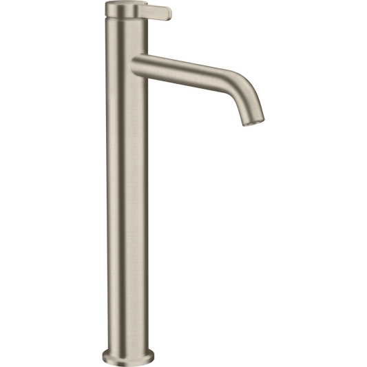 Axor One 1.2 GPM Single Hole Lever Handle Brushed Nickel Faucet