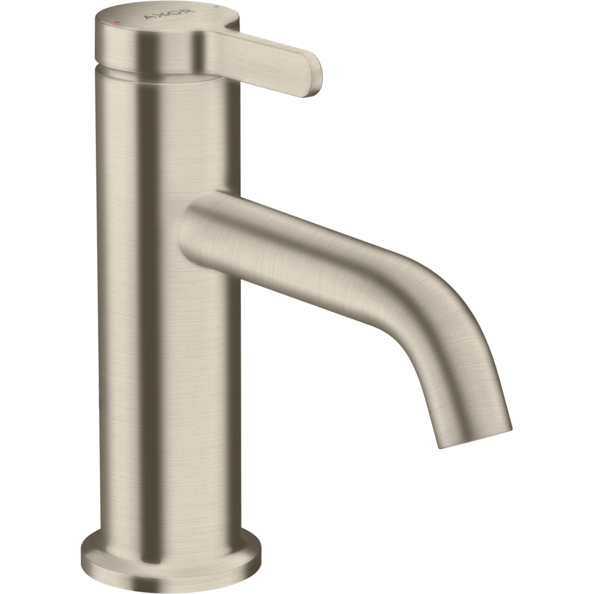 Axor One 1.2 GPM Single Hole Lever Handle Brushed Nickel Faucet