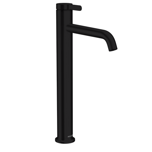 Axor One 1.2 GPM Single Hole Lever Handle Matte Black Faucet
