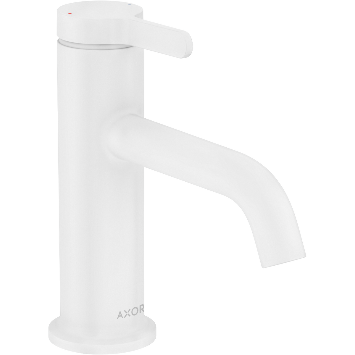 Axor One 1.2 GPM Single Hole Lever Handle Matte White Faucet