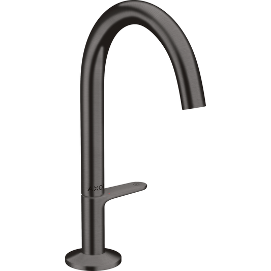Axor One 1.2 GPM Single Hole Select Handle Design Brushed Black Chrome Faucet