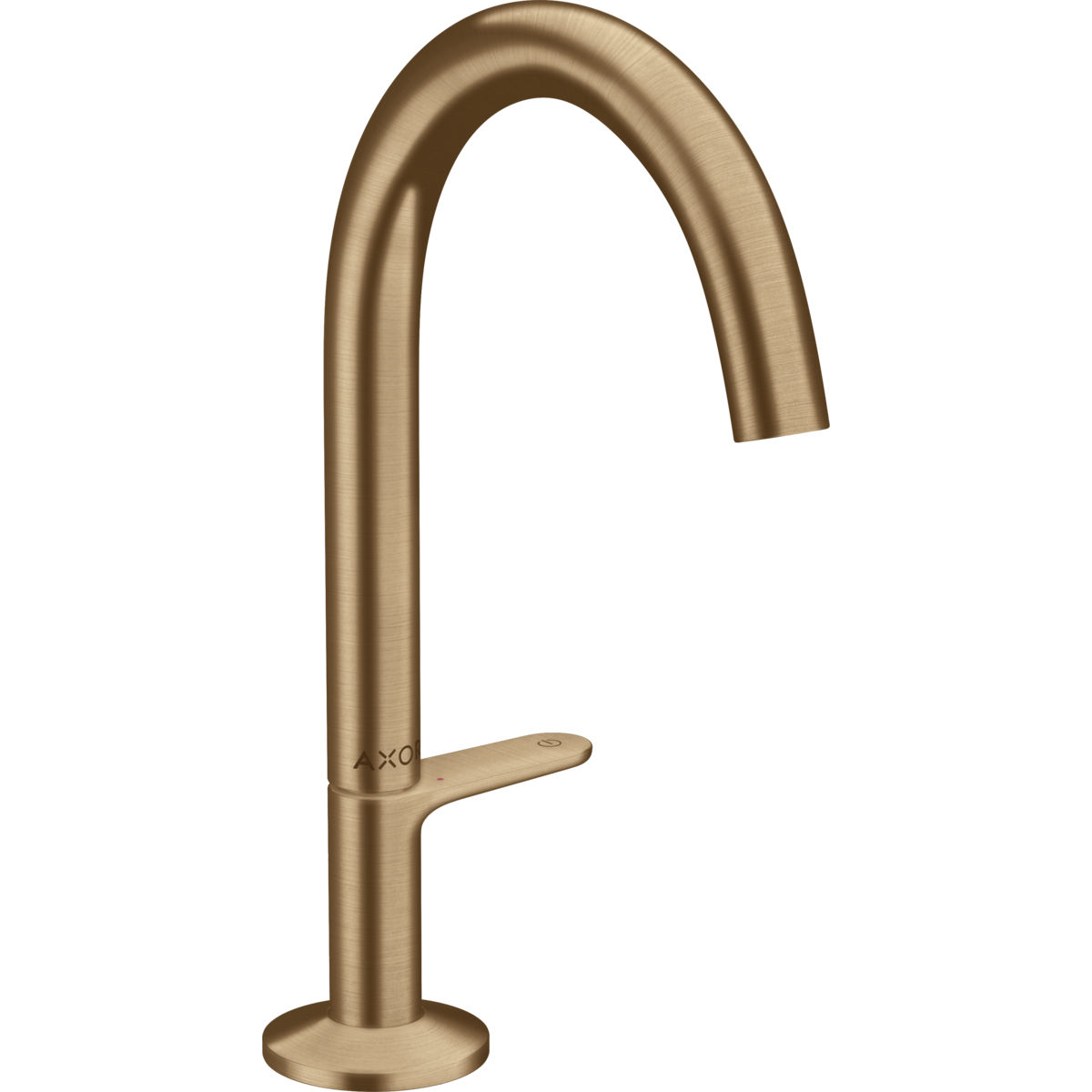 Axor One 1.2 GPM Single Hole Select Handle Design Brushed Bronze Faucet
