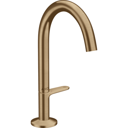 Axor One 1.2 GPM Single Hole Select Handle Design Brushed Bronze Faucet