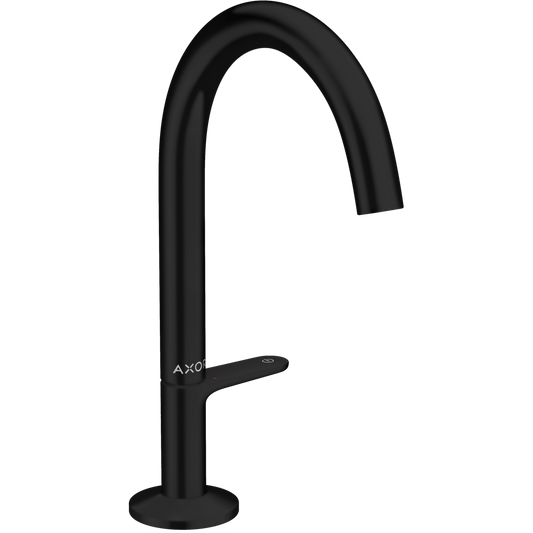 Axor One 1.2 GPM Single Hole Select Handle Design Matte Black Faucet