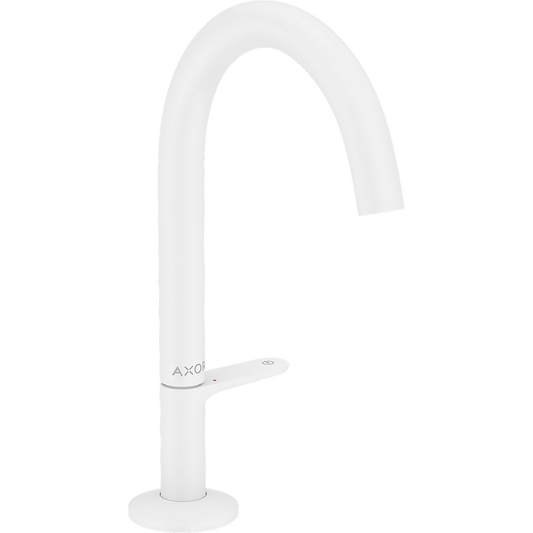 Axor One 1.2 GPM Single Hole Select Handle Design Matte White Faucet