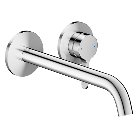 Axor One 1.2 GPM Single Lever Handle Chrome Wall Mounted Faucet