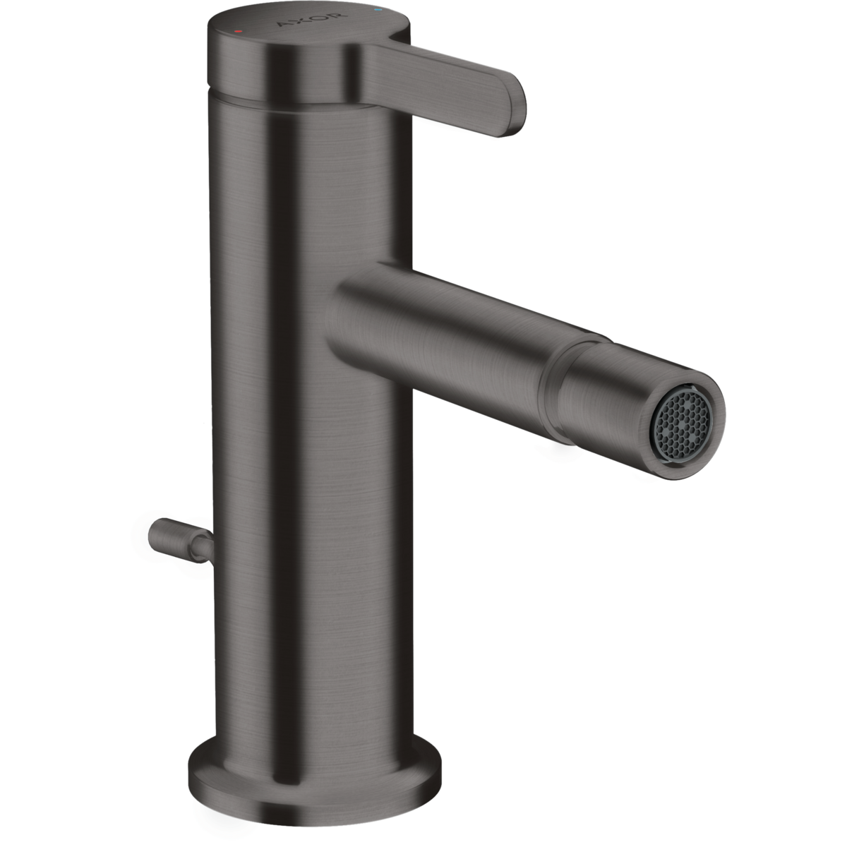 Axor One 1.5 GPM Single Hole Lever Handle Brushed Black Chrome Bidet Faucet