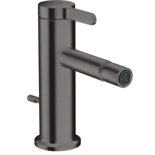 Axor One 1.5 GPM Single Hole Lever Handle Brushed Black Chrome Bidet Faucet
