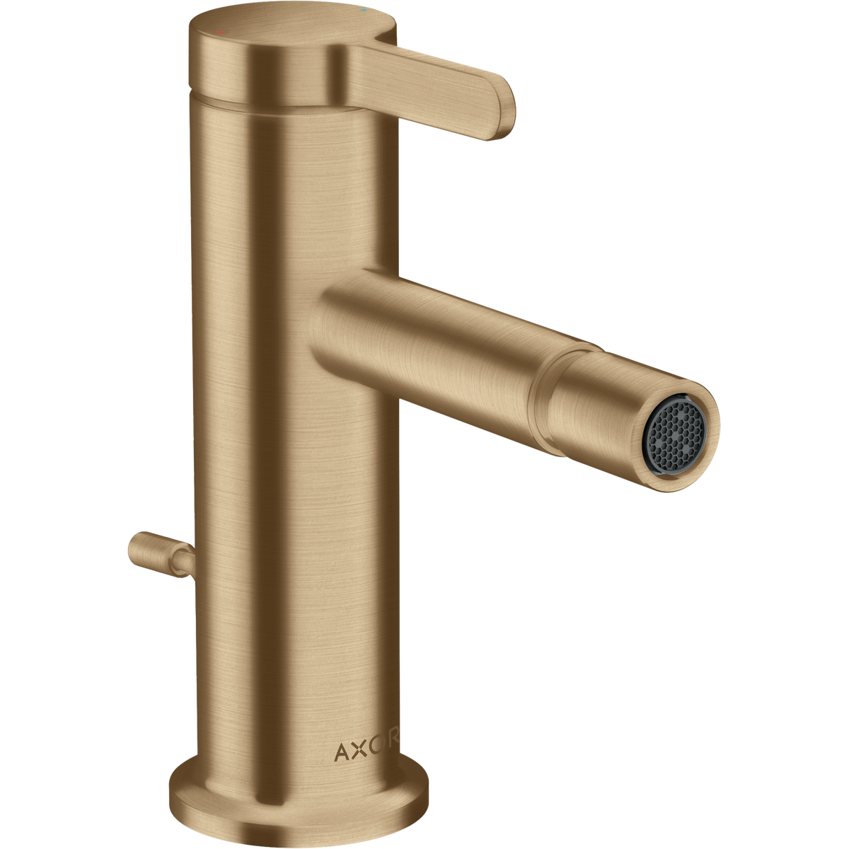 Axor One 1.5 GPM Single Hole Lever Handle Brushed Bronze Bidet Faucet