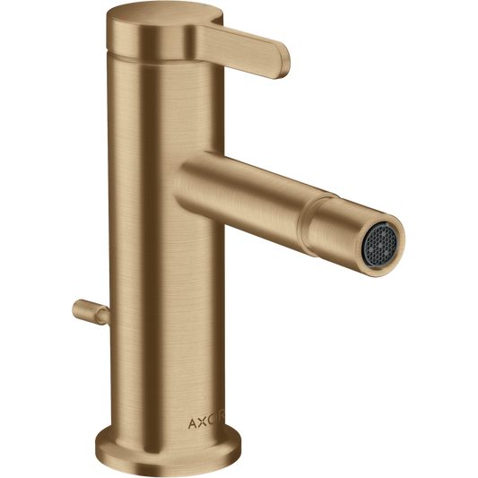 Axor One 1.5 GPM Single Hole Lever Handle Brushed Bronze Bidet Faucet