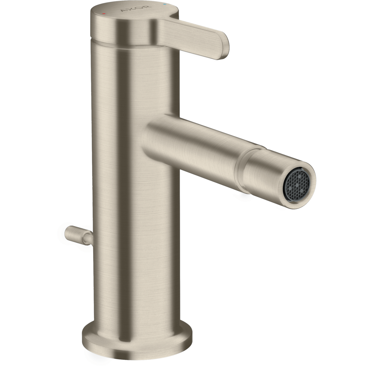 Axor One 1.5 GPM Single Hole Lever Handle Brushed Nickel Bidet Faucet