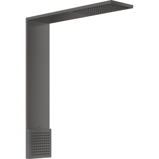 Axor ShowerComposition 1.75 GPM 1-Jet 2 Function Brushed Black Chrome Showerhead Module